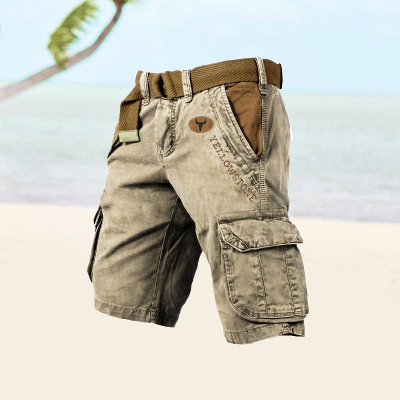 POCKET PRODIGY: PANTALONCINI ULTRA CARGO DA UOMO