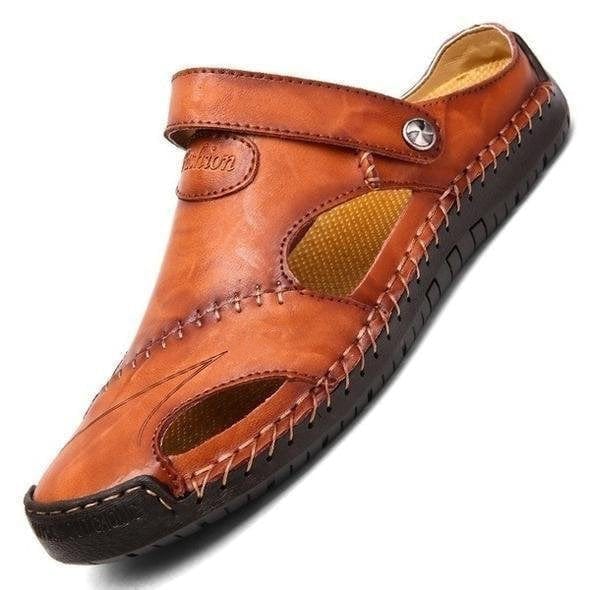 VINCENZO - SANDALI IN PELLE PER UOMO