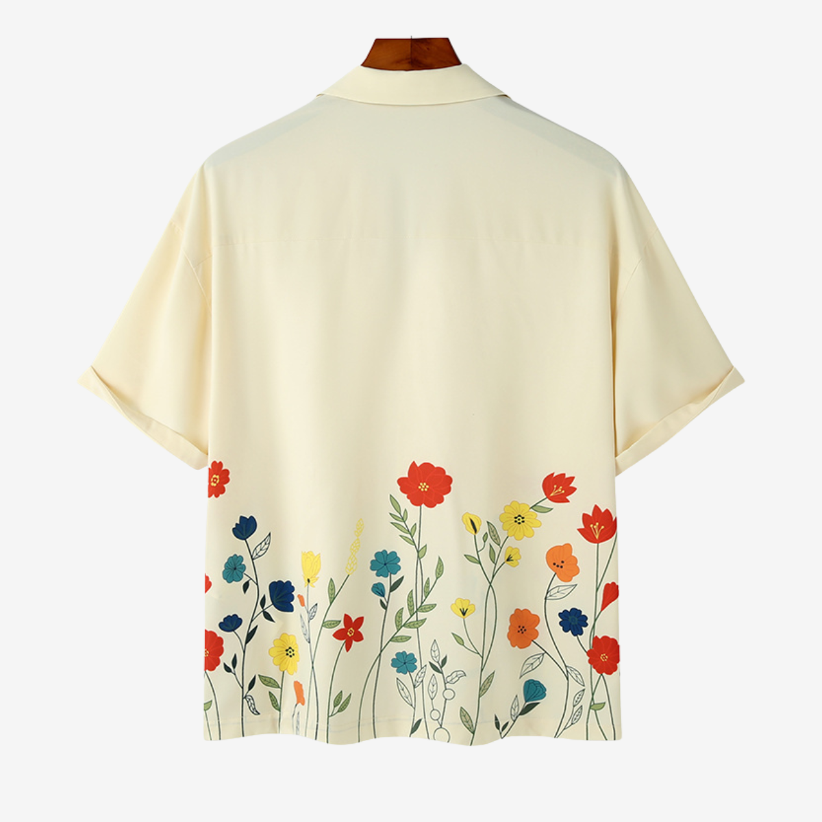 CARLO - CAMICIA DA UOMO CON FIORI