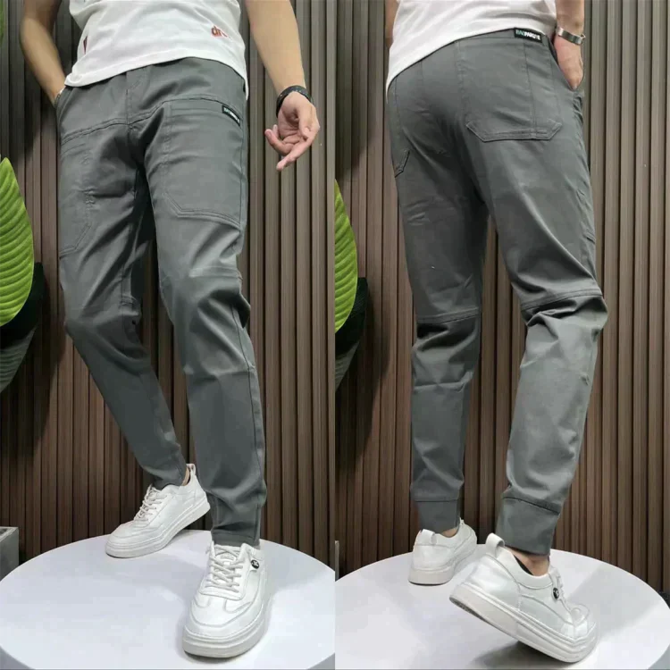 STEFANO - PANTALONI CARGO ELASTICIZZATI