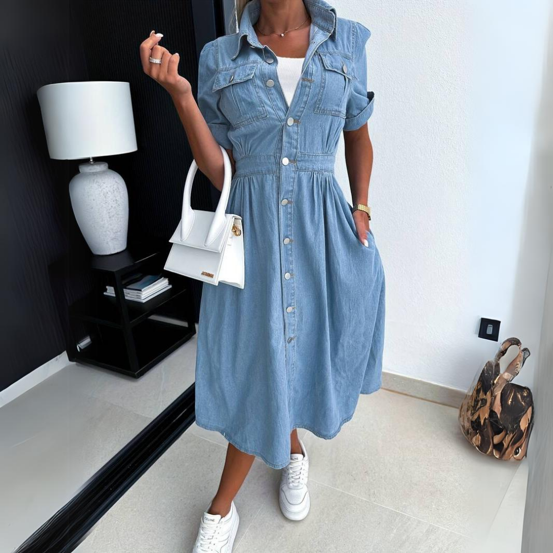 MARIA™ - ABITO IN DENIM ALLA MODA