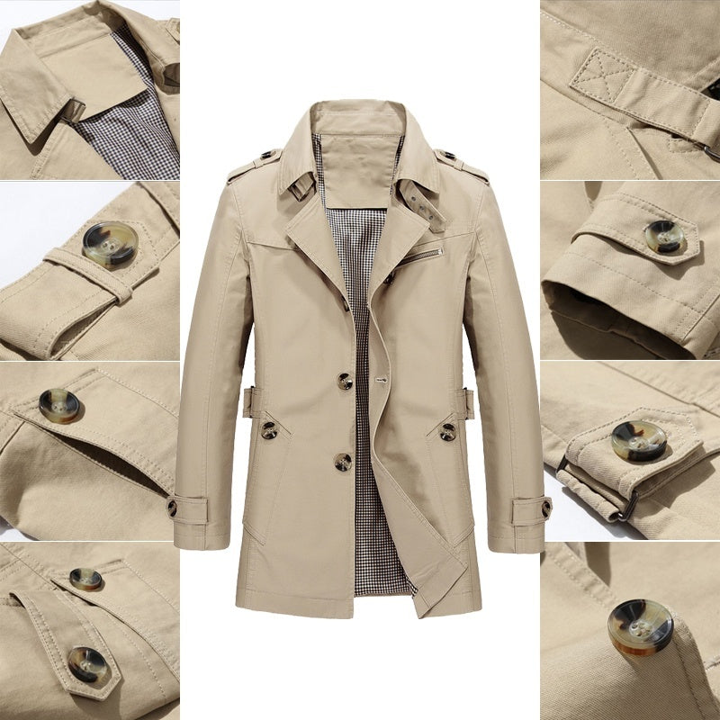 VINCENZO - GIACCA WINDBREAKER CON FODERA IN FLEECE