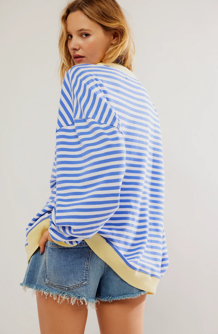 MANYANA - MAGLIONE OVERSIZE A RIGHE