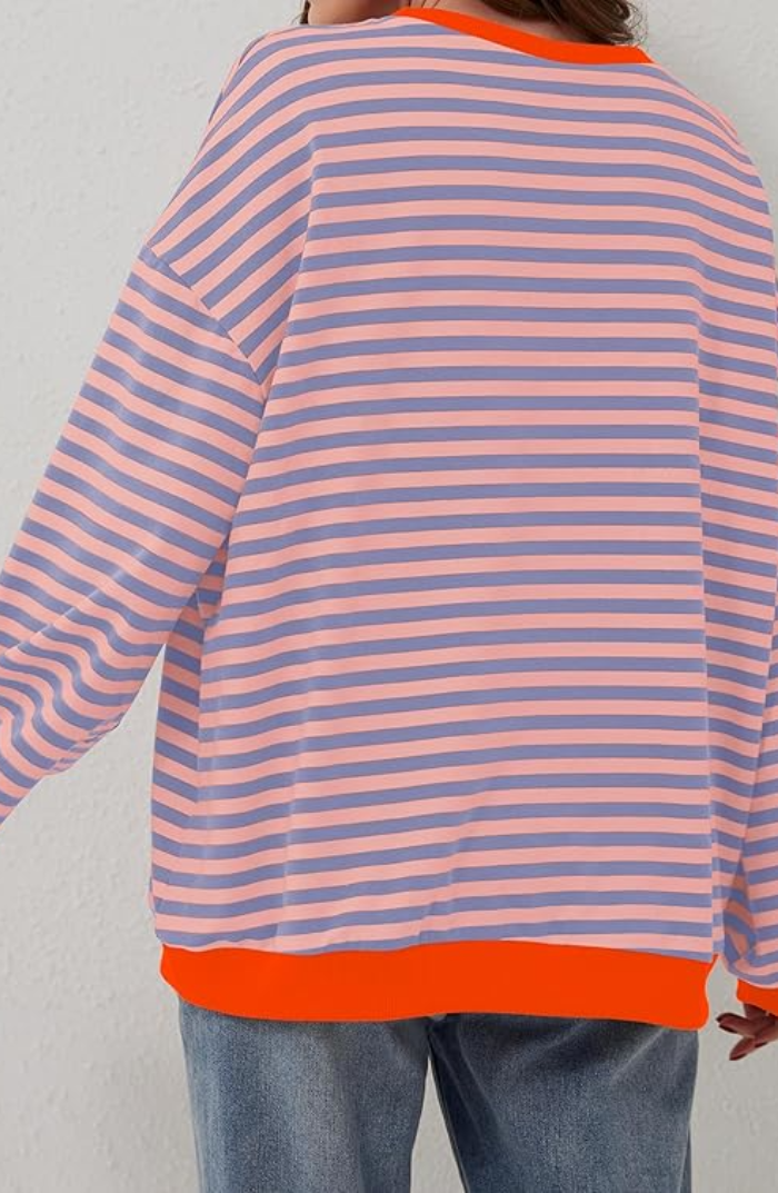 MANYANA - MAGLIONE OVERSIZE A RIGHE