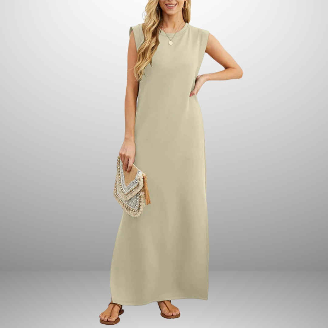 EMMA | Vestito Lungo Fluido Anti-Piega