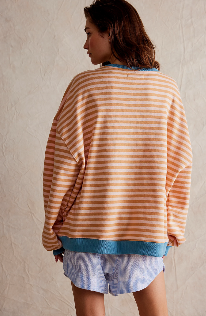 MANYANA - MAGLIONE OVERSIZE A RIGHE