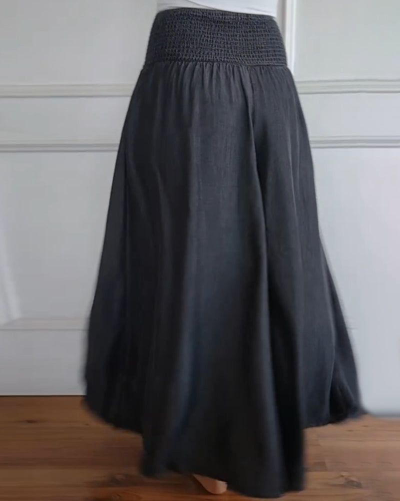 DANSA - PANTALONI COMODI CON ELASTICO IN VITA