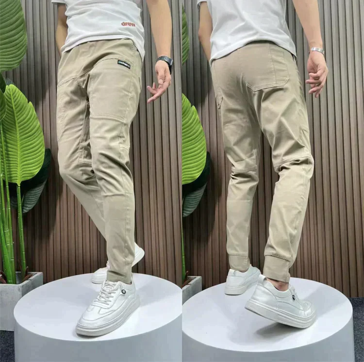 STEFANO - PANTALONI CARGO ELASTICIZZATI