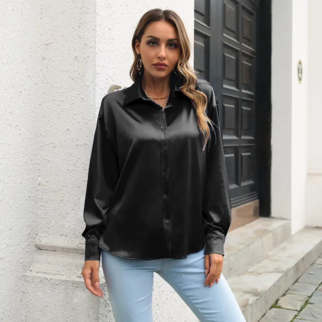 ANITA - CAMICIA IN RASO DA DONNA