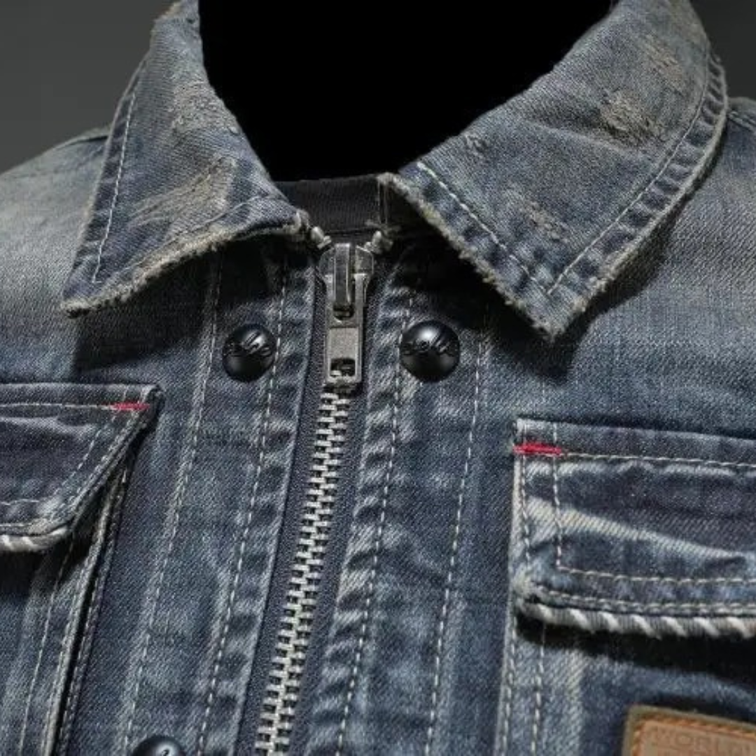 GIACOMO - GIACCA DENIM MEZZA STAGIONE