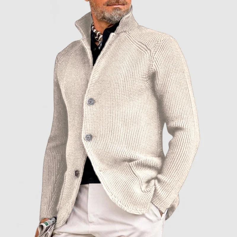 MARIO - CARDIGAN RAFFINATO DA UOMO CON CHIUSURA A BOTTONI