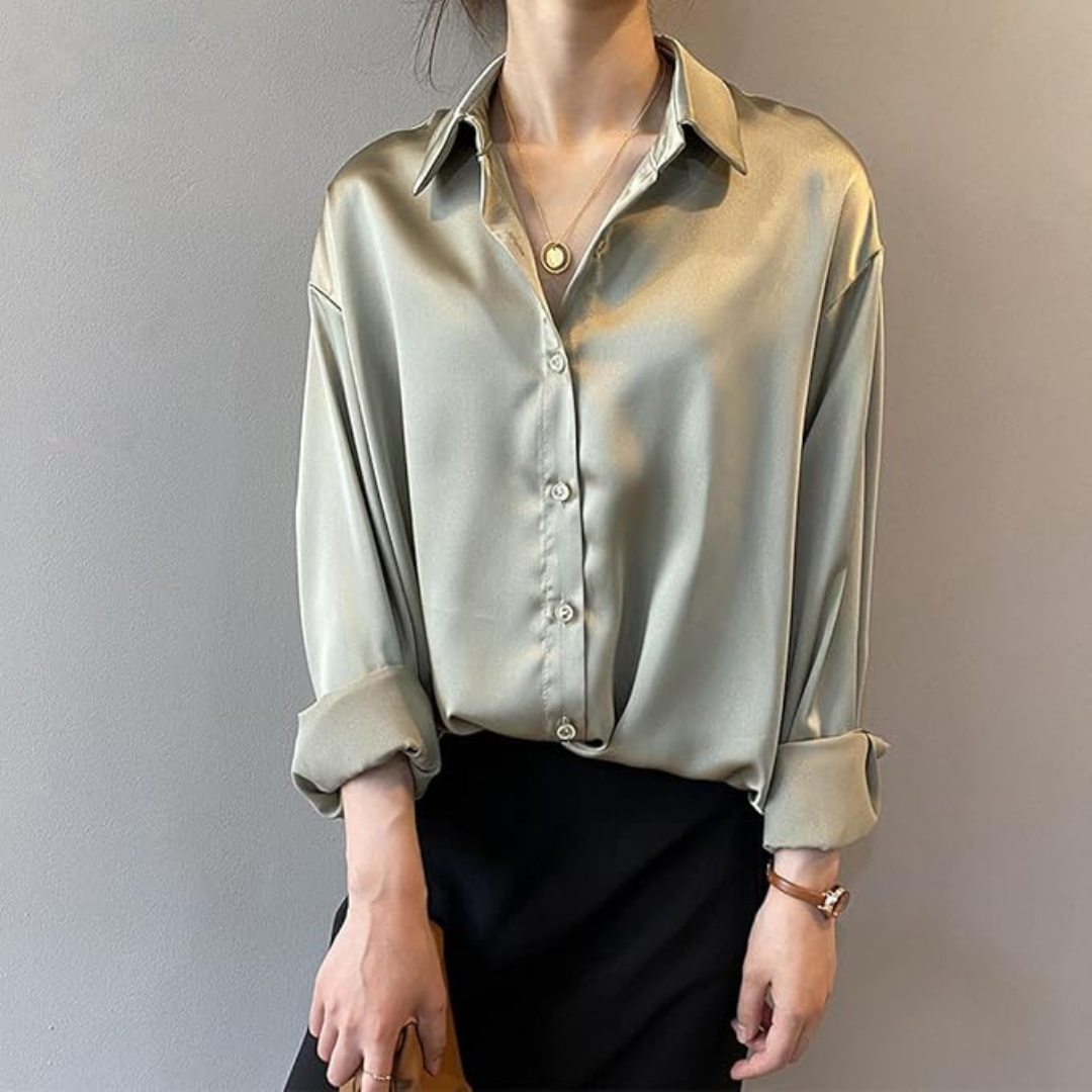 ANITA - CAMICIA IN RASO DA DONNA