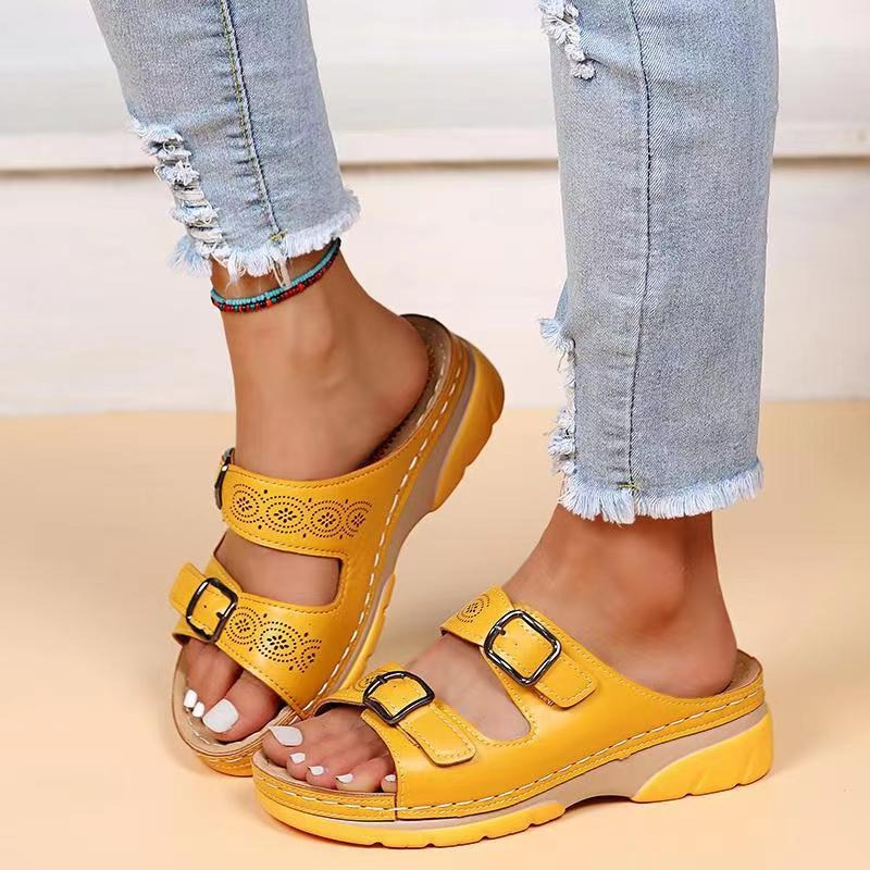 ORTENSIA™ | SANDALI ORTOPEDICI IN PELLE COMFORT