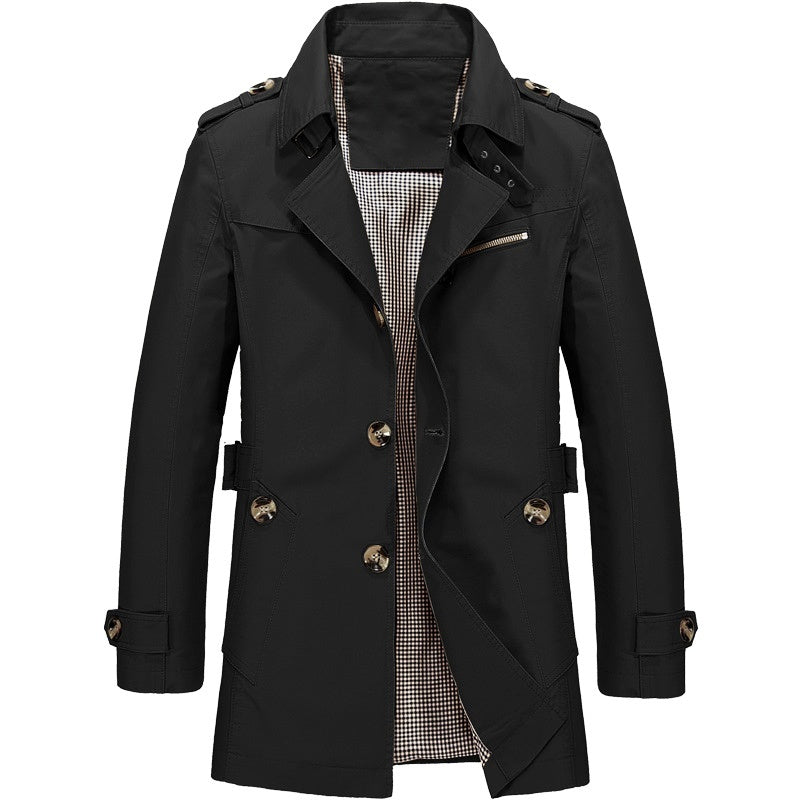 VINCENZO - GIACCA WINDBREAKER CON FODERA IN FLEECE