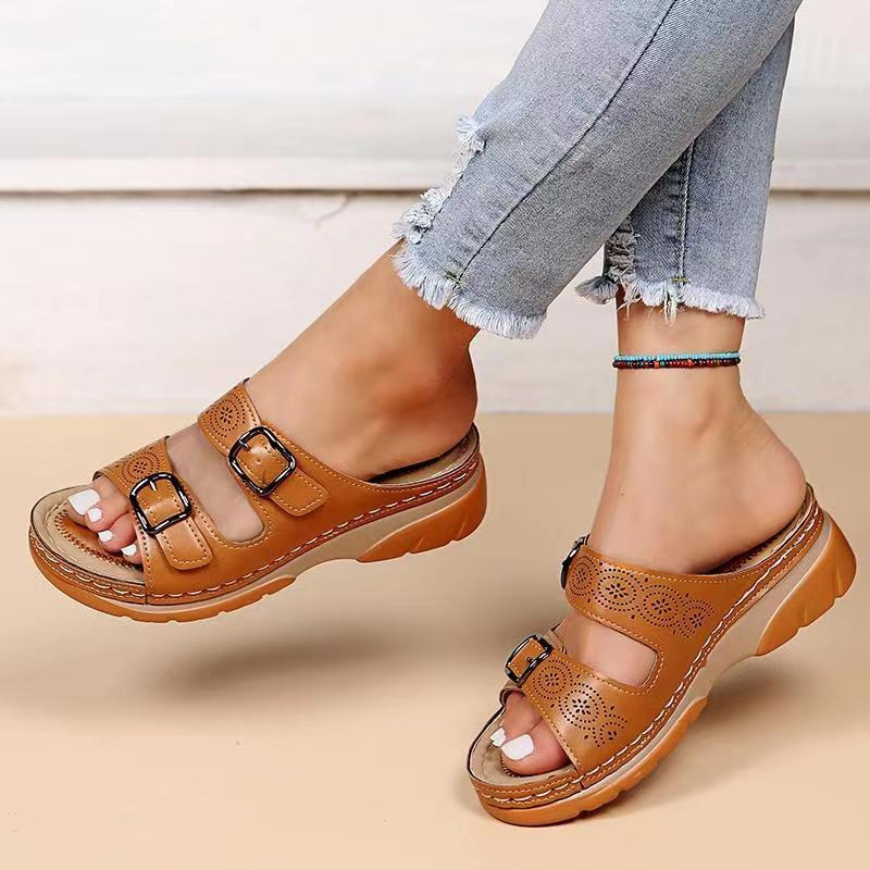 ORTENSIA™ | SANDALI ORTOPEDICI IN PELLE COMFORT