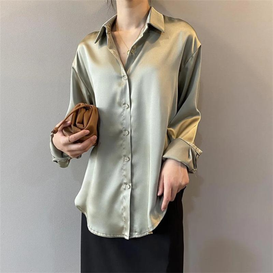 ANITA - CAMICIA IN RASO DA DONNA