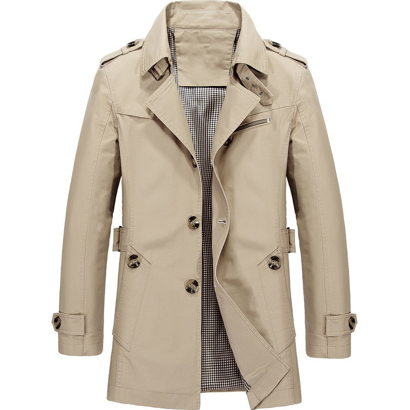 VINCENZO - GIACCA WINDBREAKER CON FODERA IN FLEECE