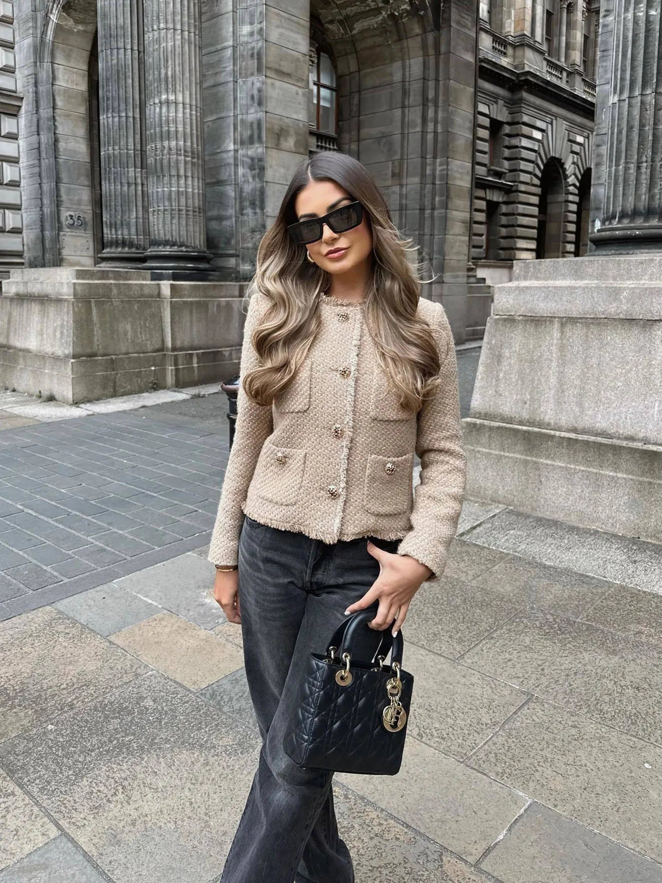 UMBERTA - GIACCA ELEGANTE IN TWEED