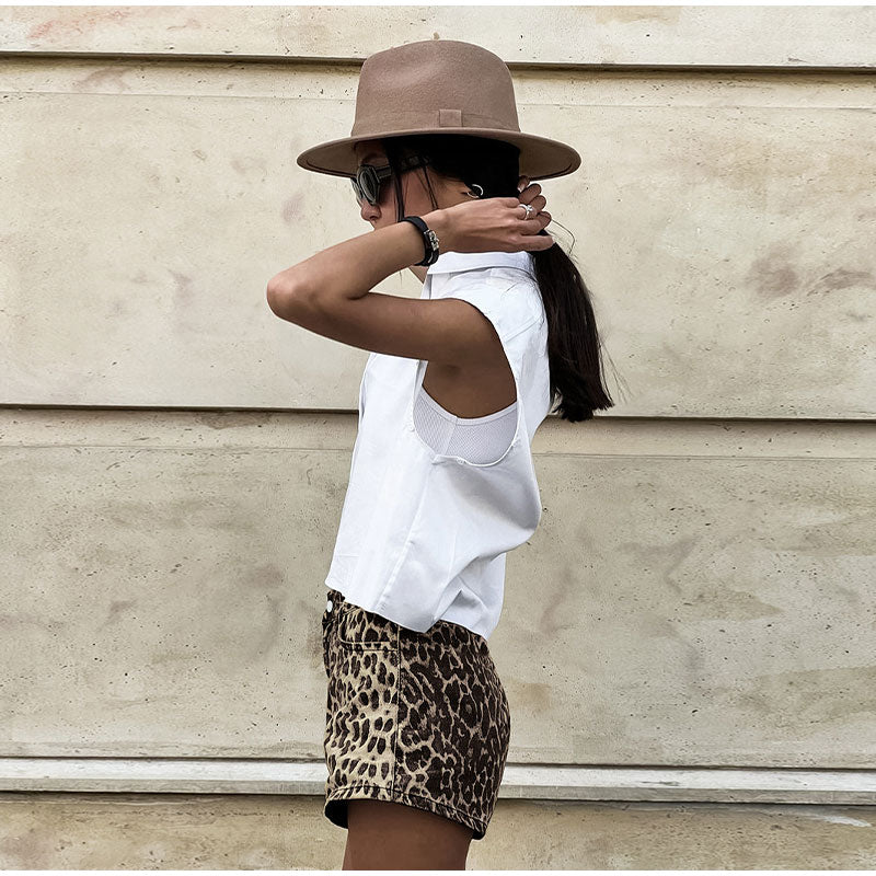 DEBORA™ - PANTALONCINI LEOPARDATI PER DONNA