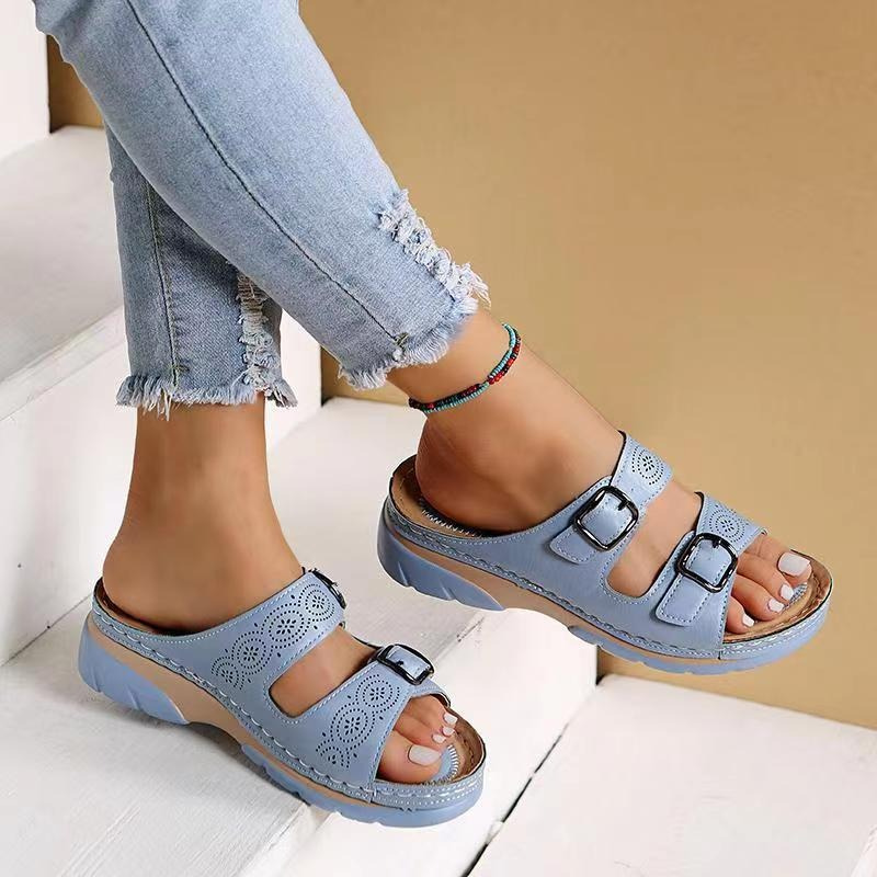 ORTENSIA™ | SANDALI ORTOPEDICI IN PELLE COMFORT
