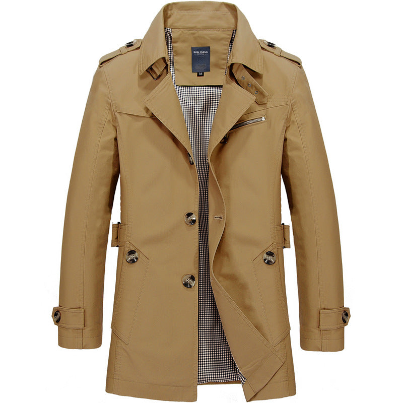 VINCENZO - GIACCA WINDBREAKER CON FODERA IN FLEECE
