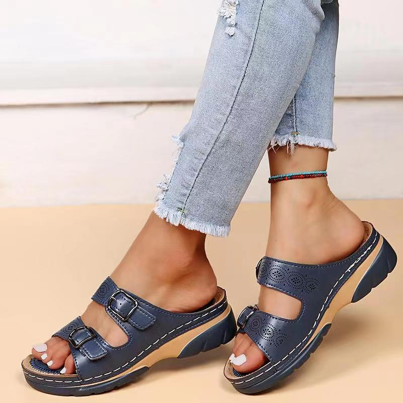ORTENSIA™ | SANDALI ORTOPEDICI IN PELLE COMFORT