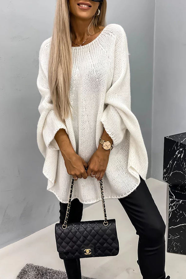 TERESA | MAGLIONE GIROCOLLO IN COTONE LUXE DA DONNA