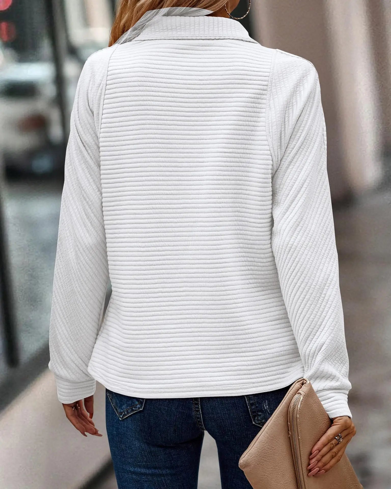 ASTRID | MAGLIONE ELEGANTE DA DONNA CON SCOLLO A V
