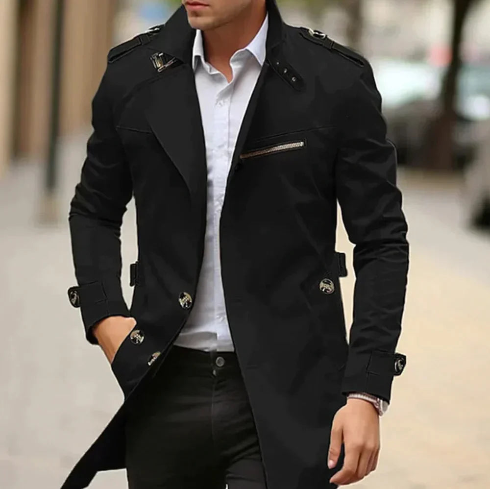 MATTEO - ELEGANTE TRENCH PER UOMINI