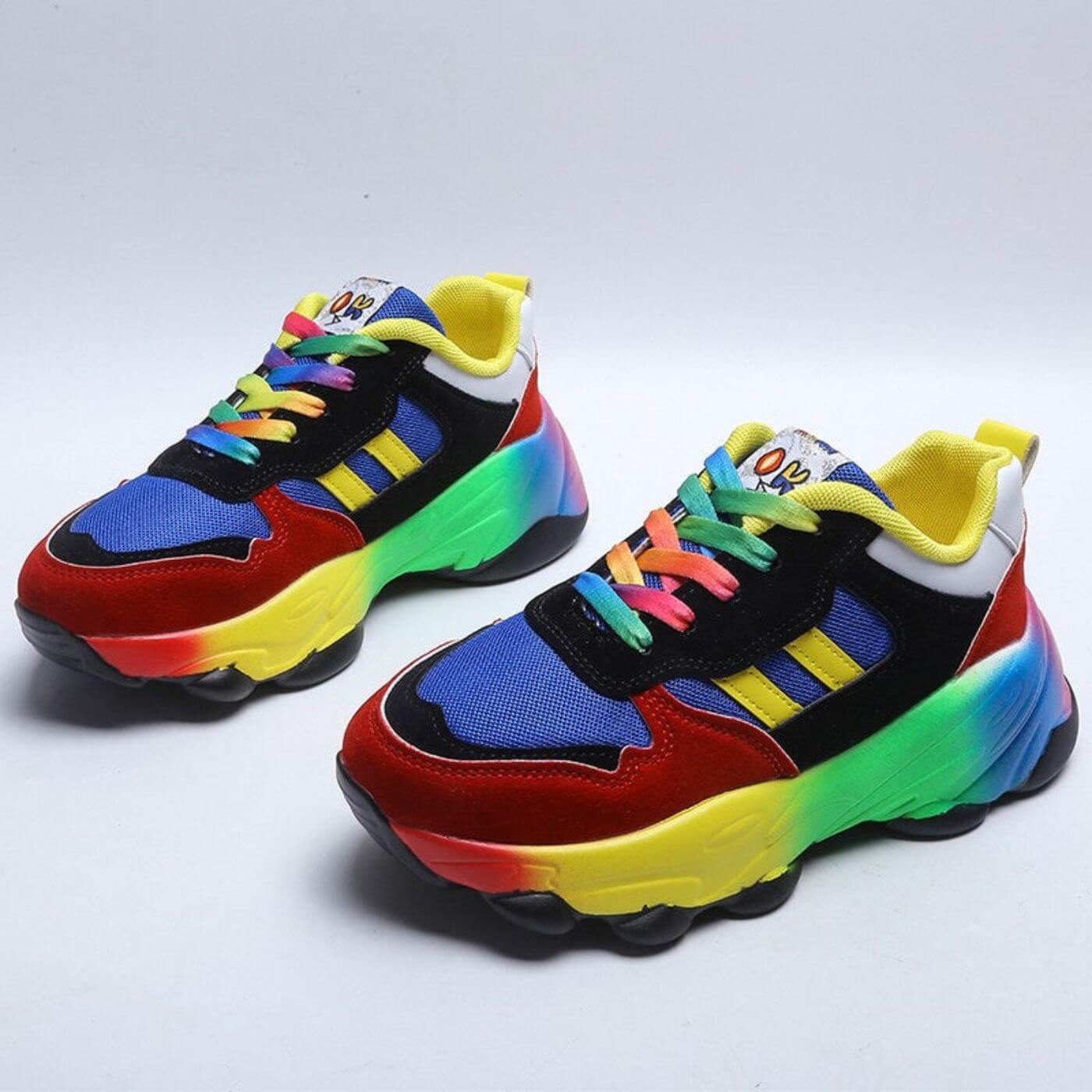 Aurora™ - Sneakers Ortopediche Colorate per Comfort e Stile