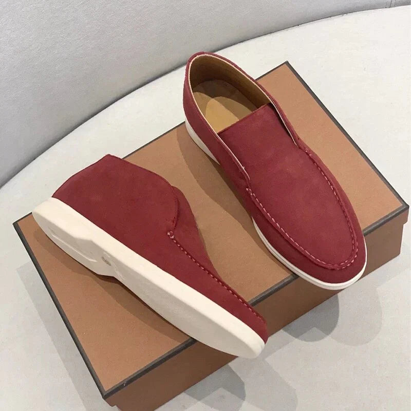 ANGELO™ - SCARPE MOCASSINO IN VELLUTO A COSTE