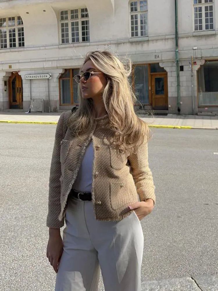 UMBERTA - GIACCA ELEGANTE IN TWEED