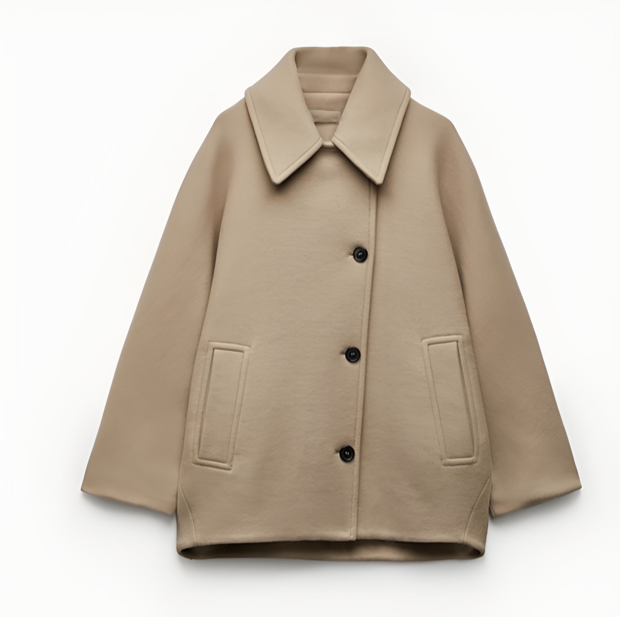 ELVIRA - CAPPOTTO DI LANA OVERSIZE DI TENDENZA