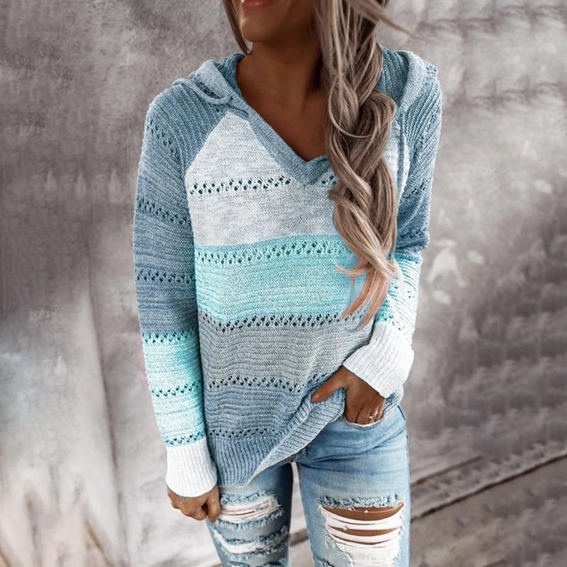WILMA | PULLOVER ULTRALEGGERO CON CAPPUCCIO