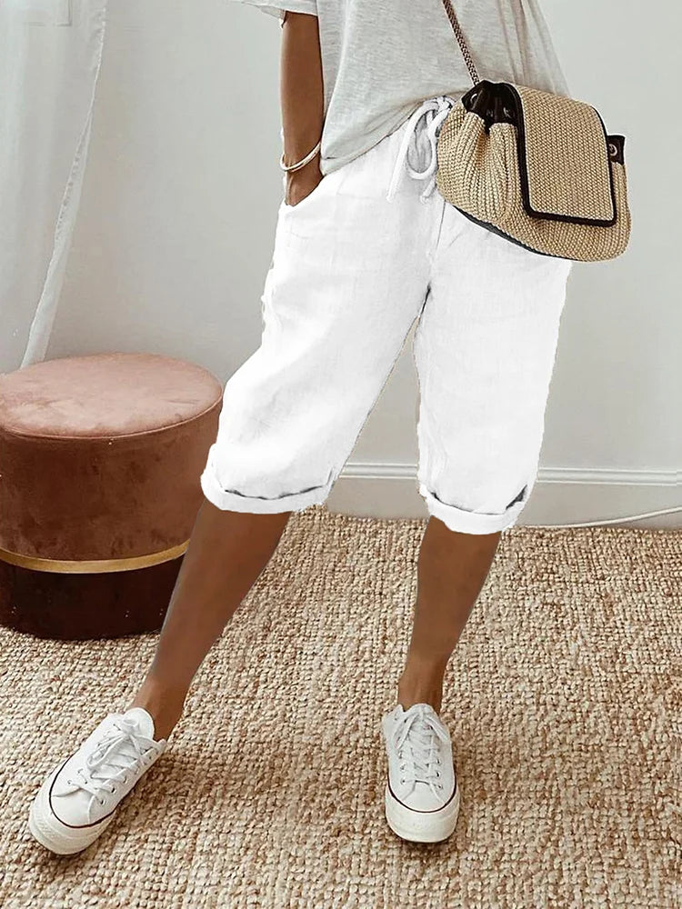 ELENA - SHORTS AUS BAUMWOLLE FÜR FRAUEN