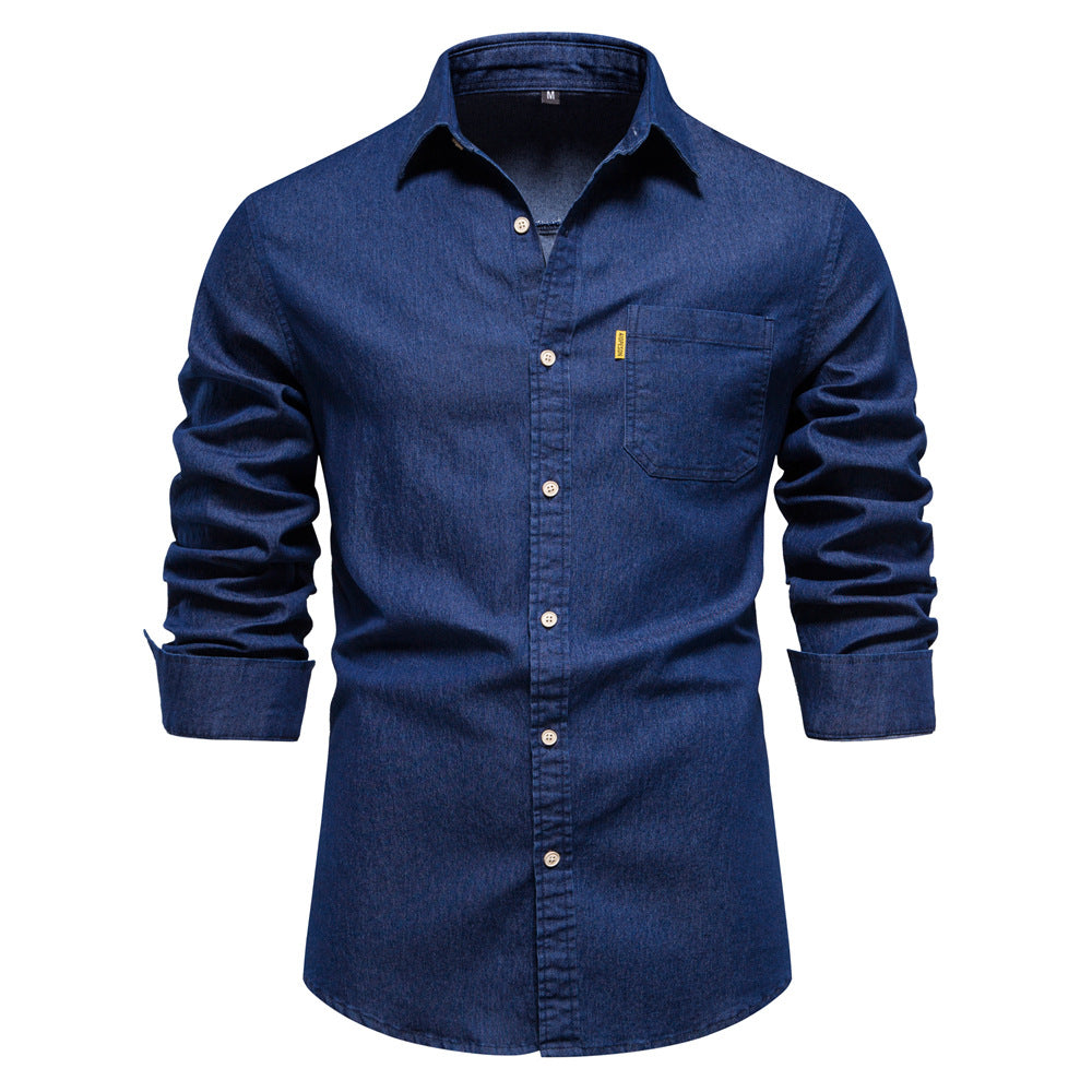 MARCO™ - LA CAMICIA IN DENIM ESSENZIALE PER L'UOMO