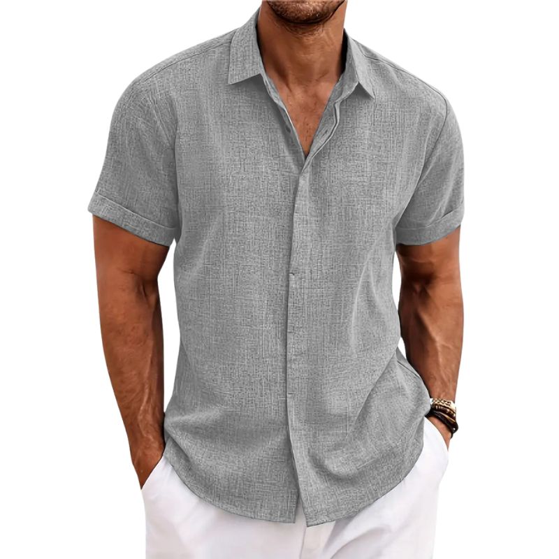 SALVATORE™ | CAMICIA IN LINO