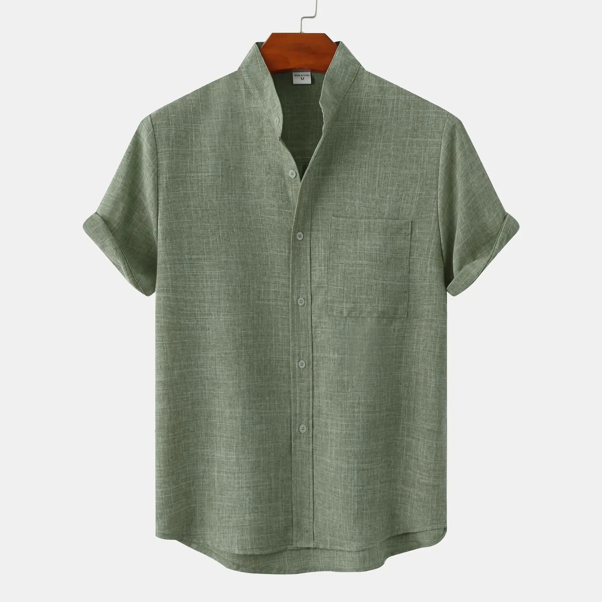 CICERO - CAMICIA CASUAL IN LINO DA UOMO