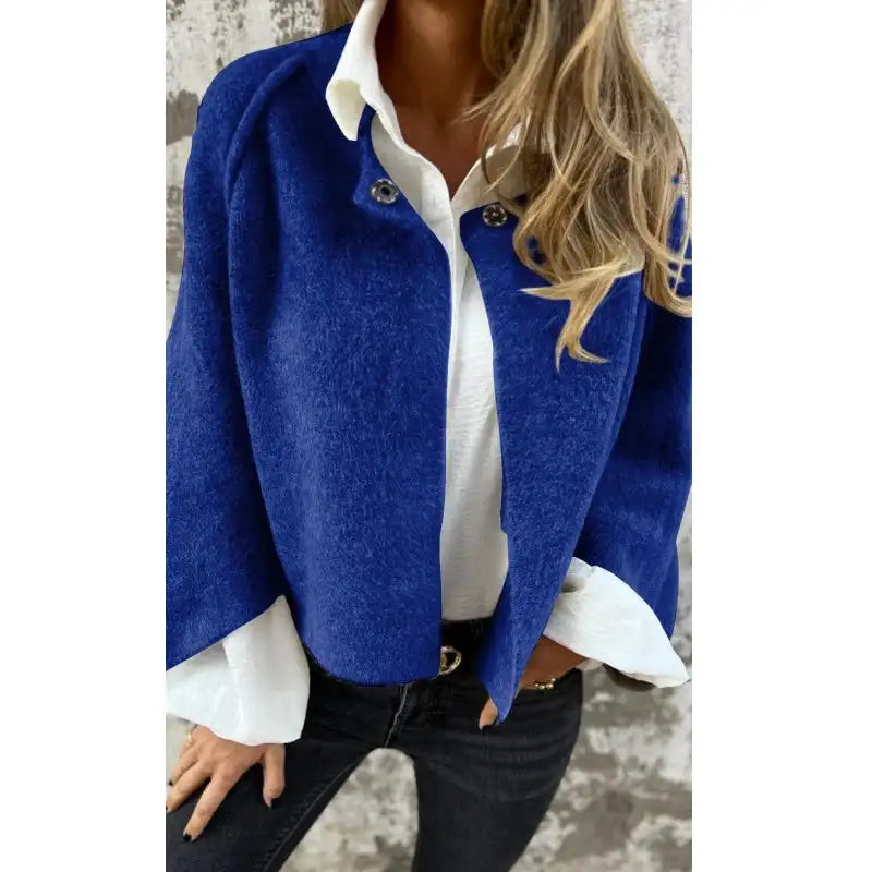 CELINE - CARDIGAN IN LANA CON SCOLLO ROTONDO E MANICHE LUNGHE