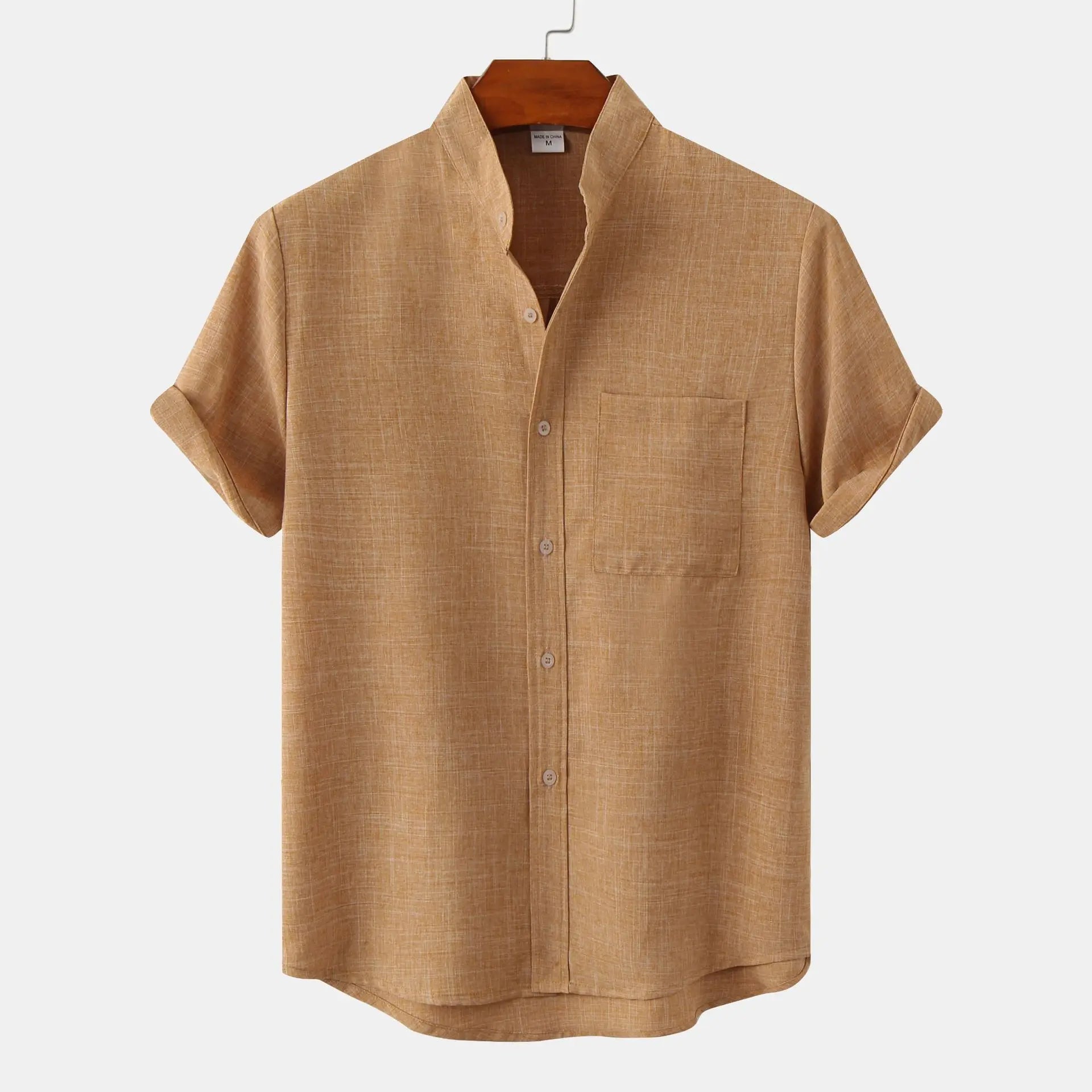 CICERO - CAMICIA CASUAL IN LINO DA UOMO