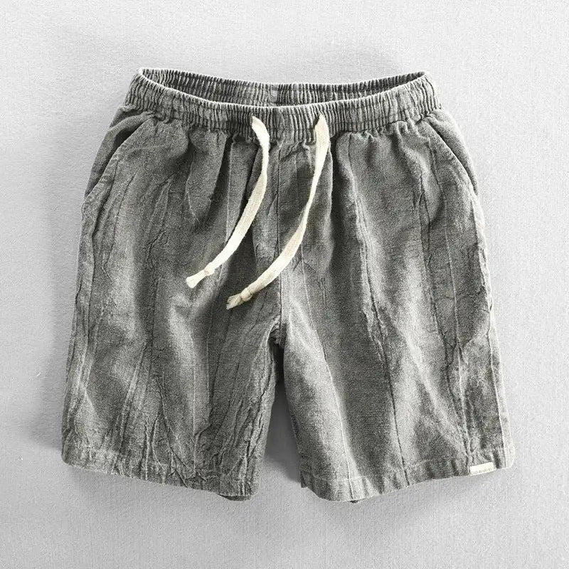 CRISPIANO - COMODI PANTALONCINI DI LINO