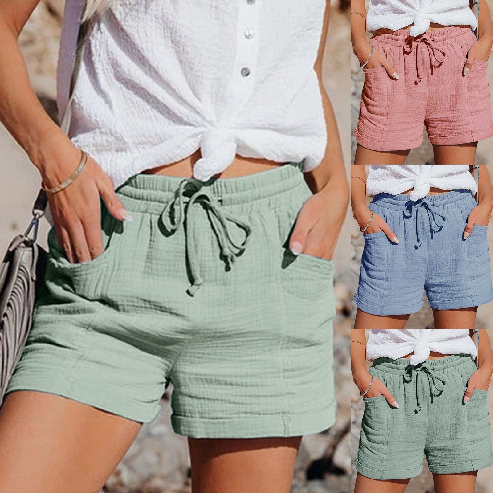 ZARA - PANTALONCINI ESTIVI