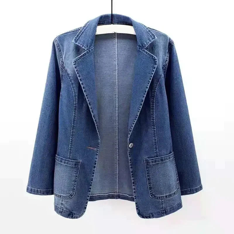 MIRABEL | L'ATERIBÉLLE KLASSISK DENIMBLAZER