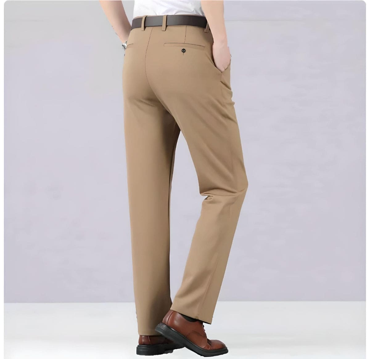 ERMANNO - PANTALONI CLASSICI DA UOMO ELASTICIZZATI