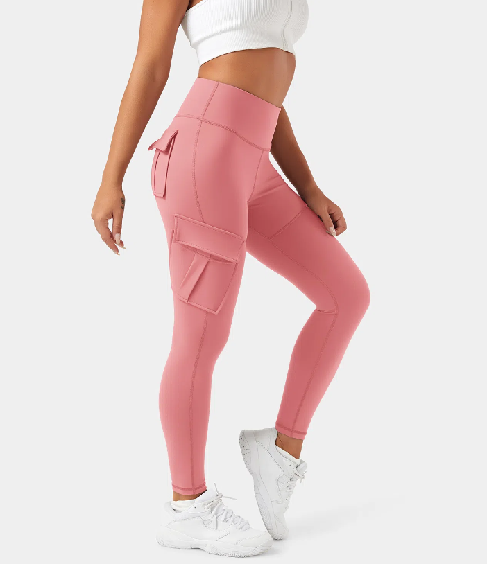 CARLOTTA - LEGGINGS YOGA A VITA ALTA CON TASCA