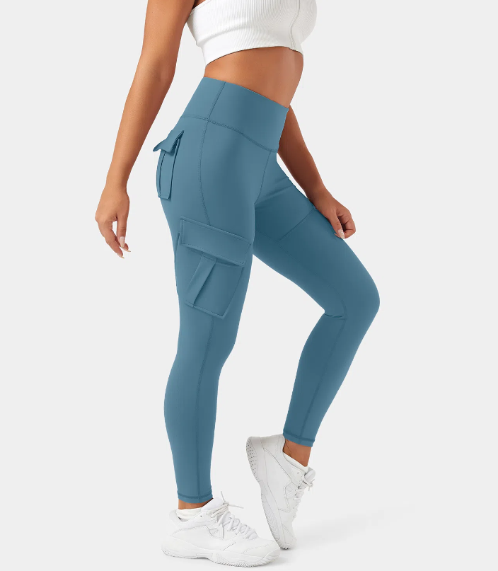 CARLOTTA - LEGGINGS YOGA A VITA ALTA CON TASCA