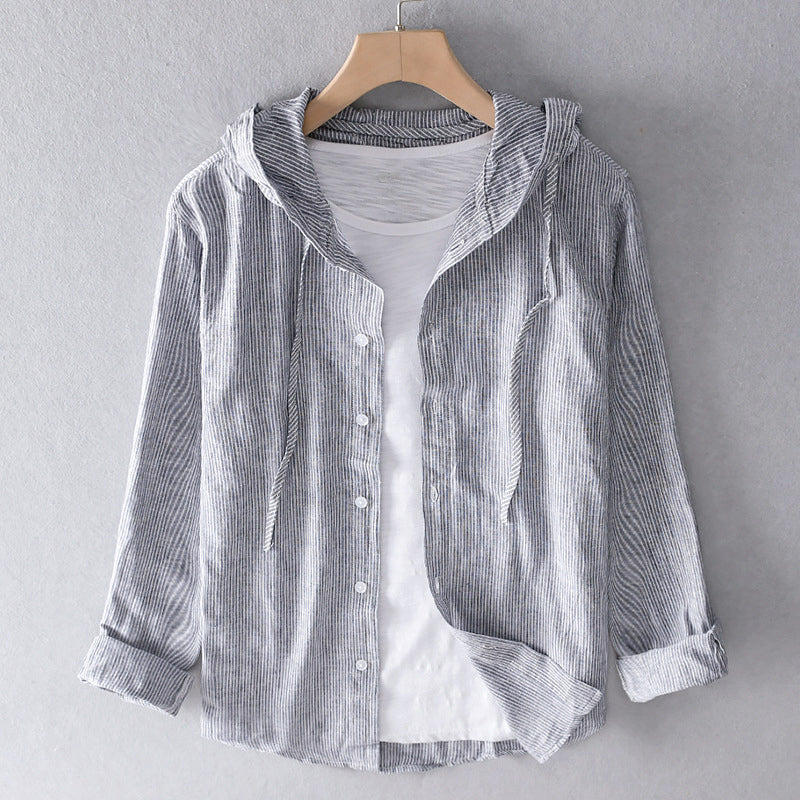 LIVIA | CAMICIA IN LINO TRASPIRANTE