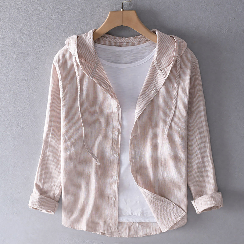 OCEAN BREEZE PARADISE CAMICIA DI LINO