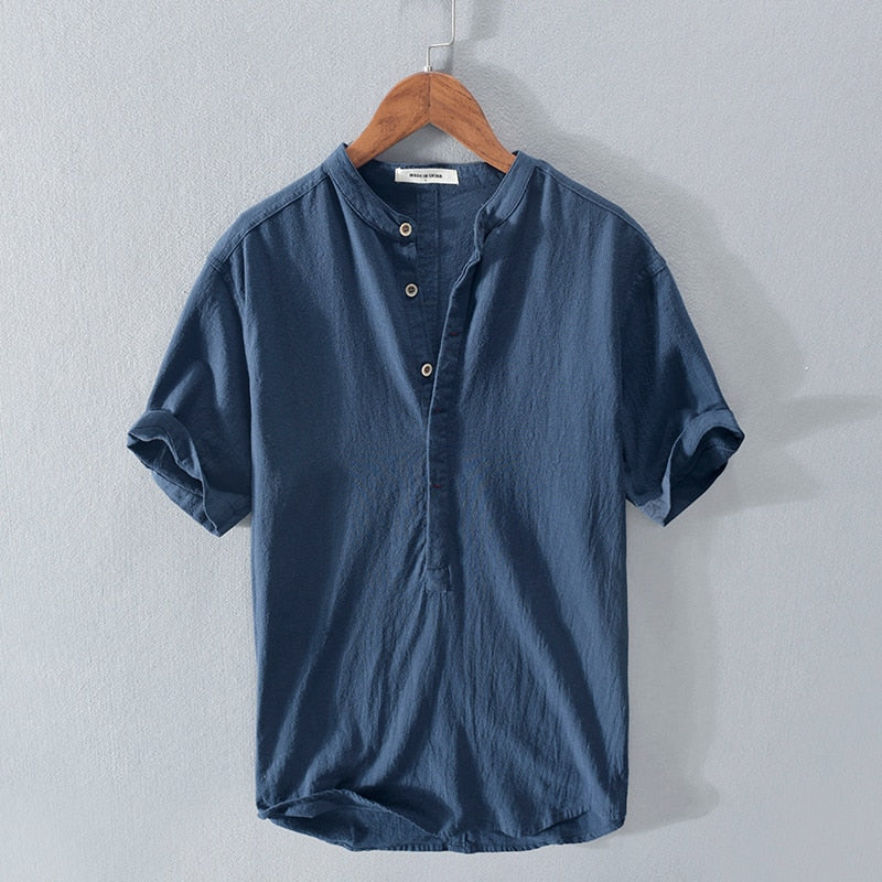 DAVIDE- CAMICIA ELEGANTE IN LINO