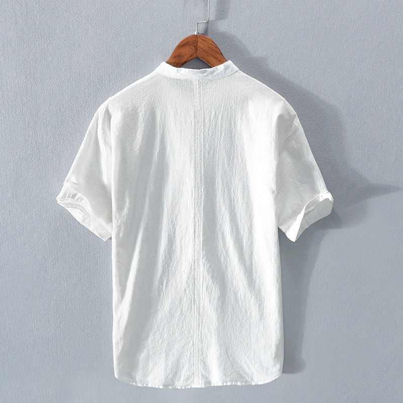 DAVIDE- CAMICIA ELEGANTE IN LINO